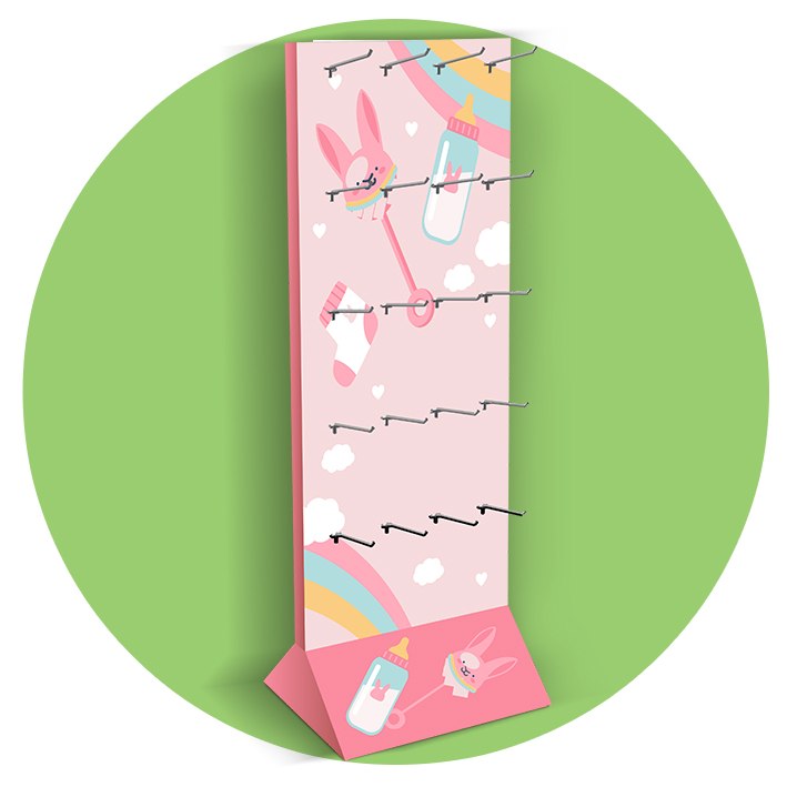 Дисплей з гачками