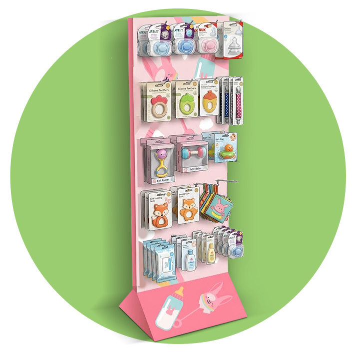 Дисплей з гачками