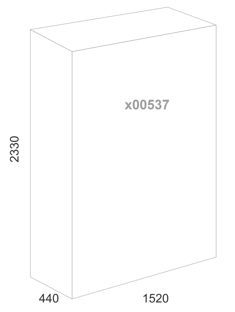 Стенд Призма 1520х2330х440