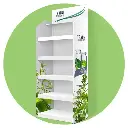 Дисплей из картона на 6 полок