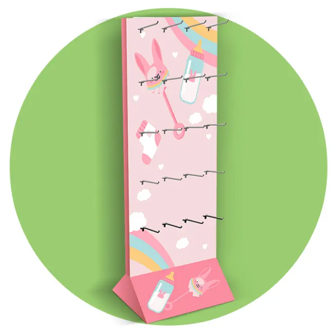 Дисплей с крючками