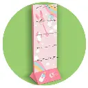 Дисплей картонний з гачками