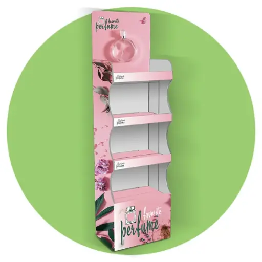 [x01015] Дисплей картонний  4 полиці